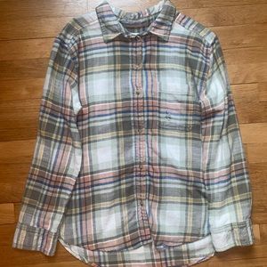 Distressed AE Flannel